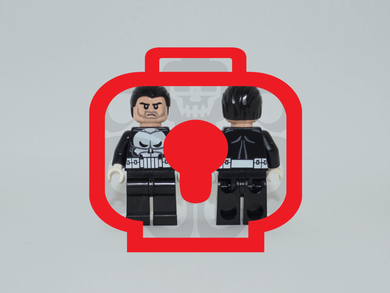 REPRIMANDER V1 Custom PAD PRINTED Minifigure