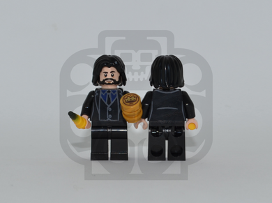 THE EX-RETIREE Custom PAD PRINTED Minifigure
