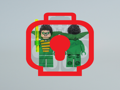 STORM WIZ Custom PAD PRINTED Minifigure